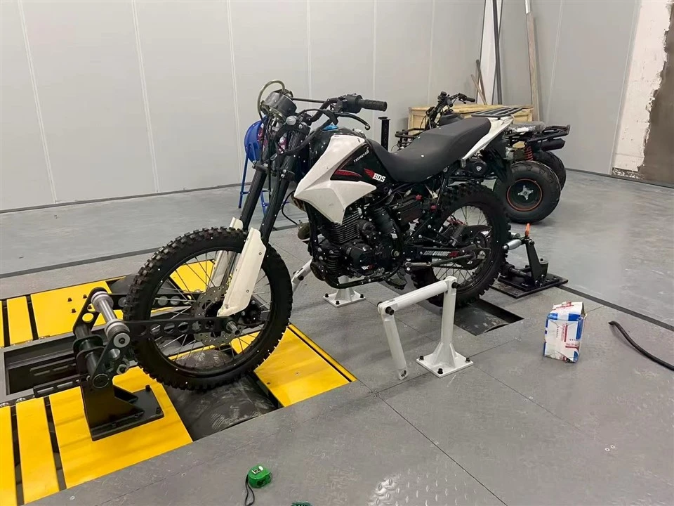 Motorcycle Vibration Durability Test Rig